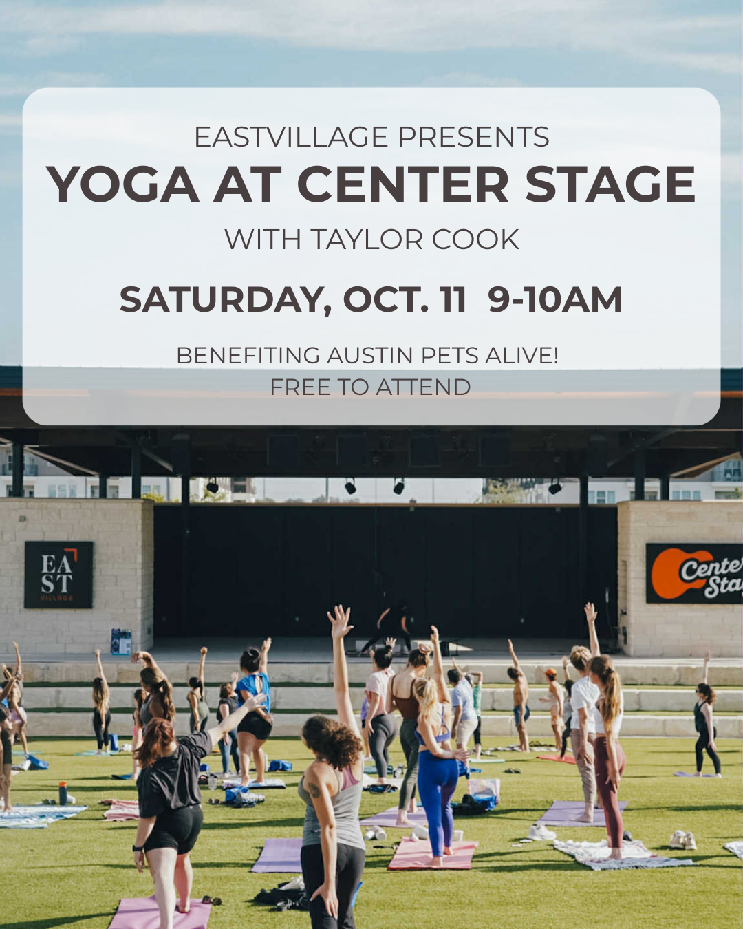 Yoga at EV