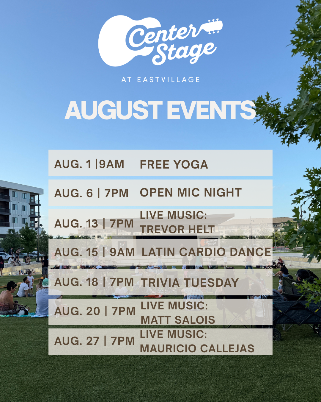 August Events